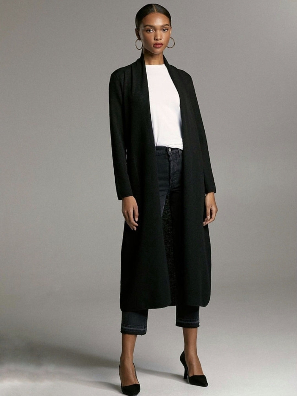 Aritzia Babaton Belted Kirby Sweater Merino Wool